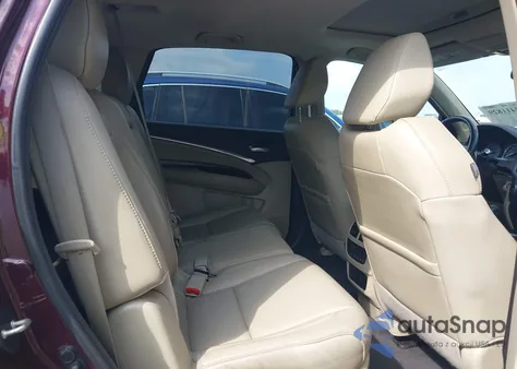 2014 Acura Mdx Technology Package from USA, damaged, VIN 5FRYD3H48EB015448